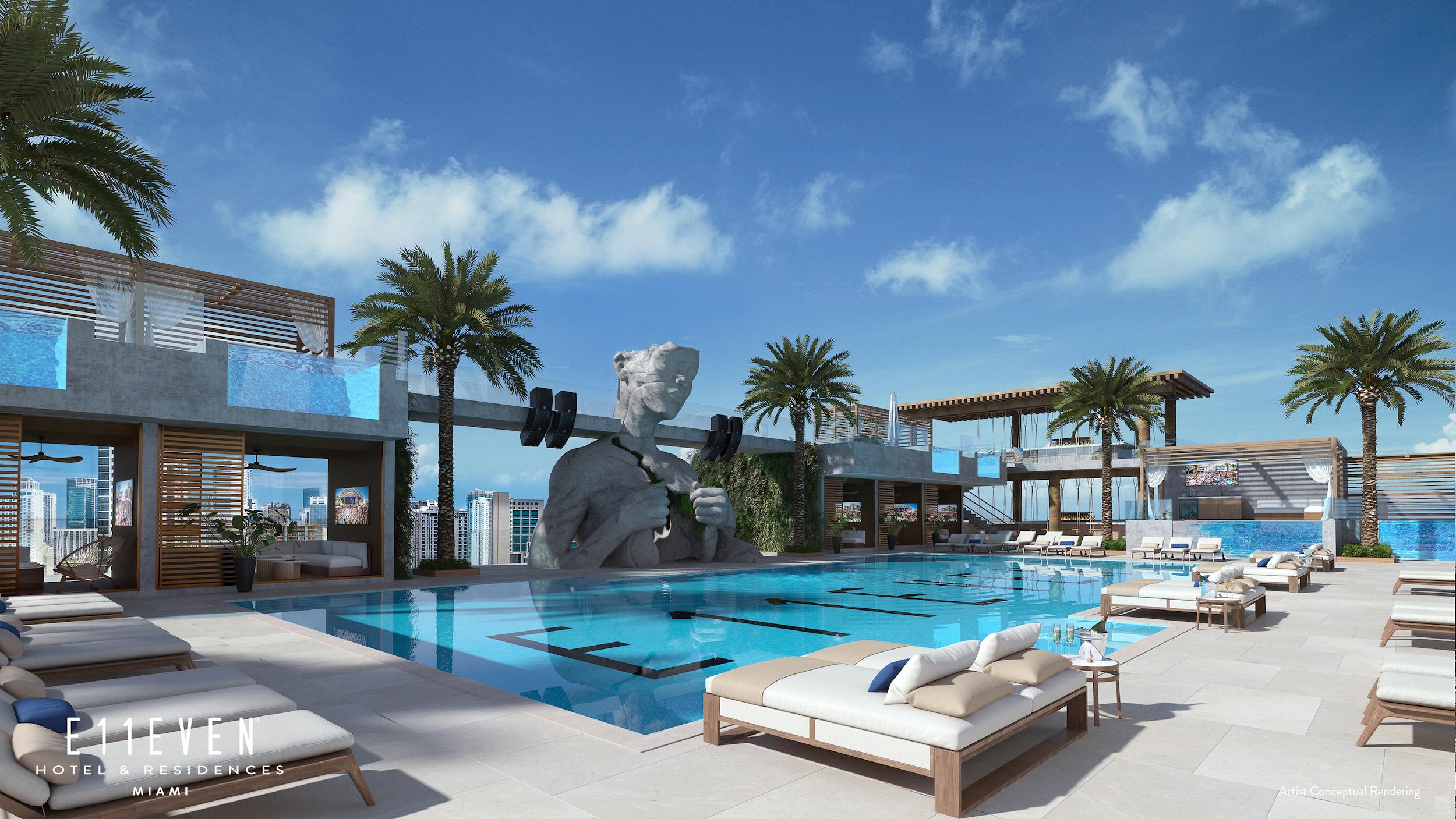 E11EVEN Club Residences renderings photo 5
