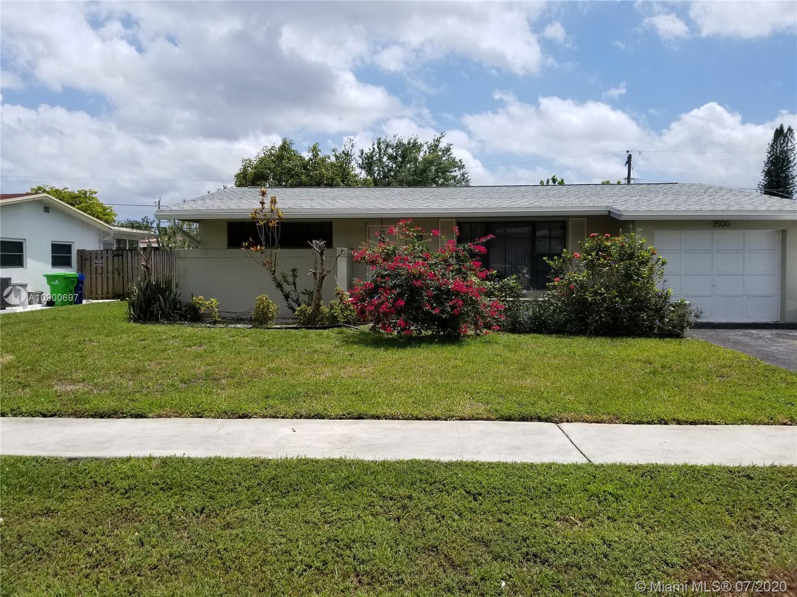 7500 NW 21st Ct, Sunrise FL 33313