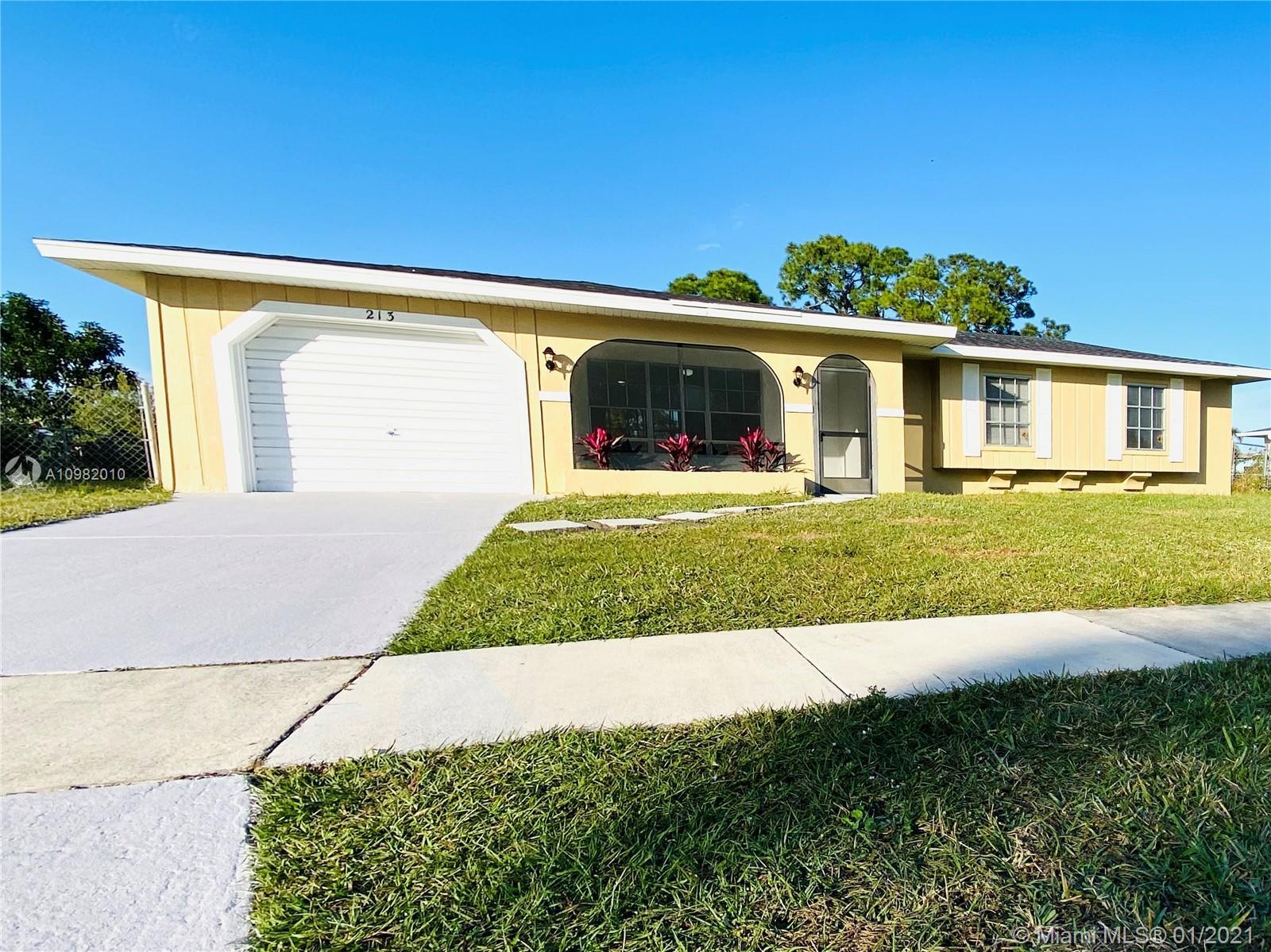 213 SW Dabney Dr, Port St. Lucie FL 34983
