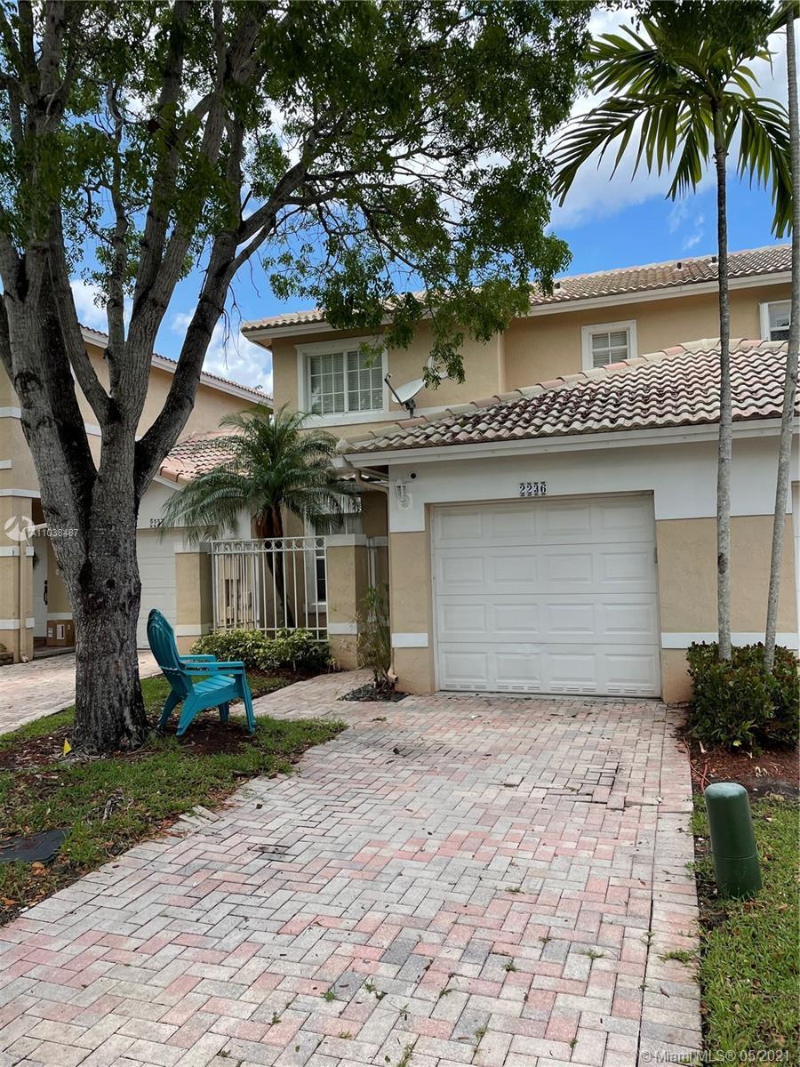 2236 NW 171st Ter # 2236, Pembroke Pines FL 33028