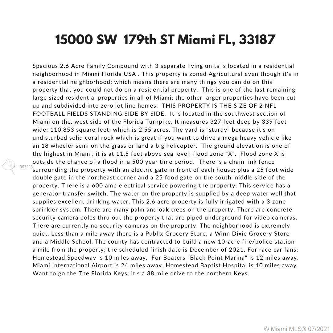 15000 SW 179th St, Miami FL 33187 photo 2