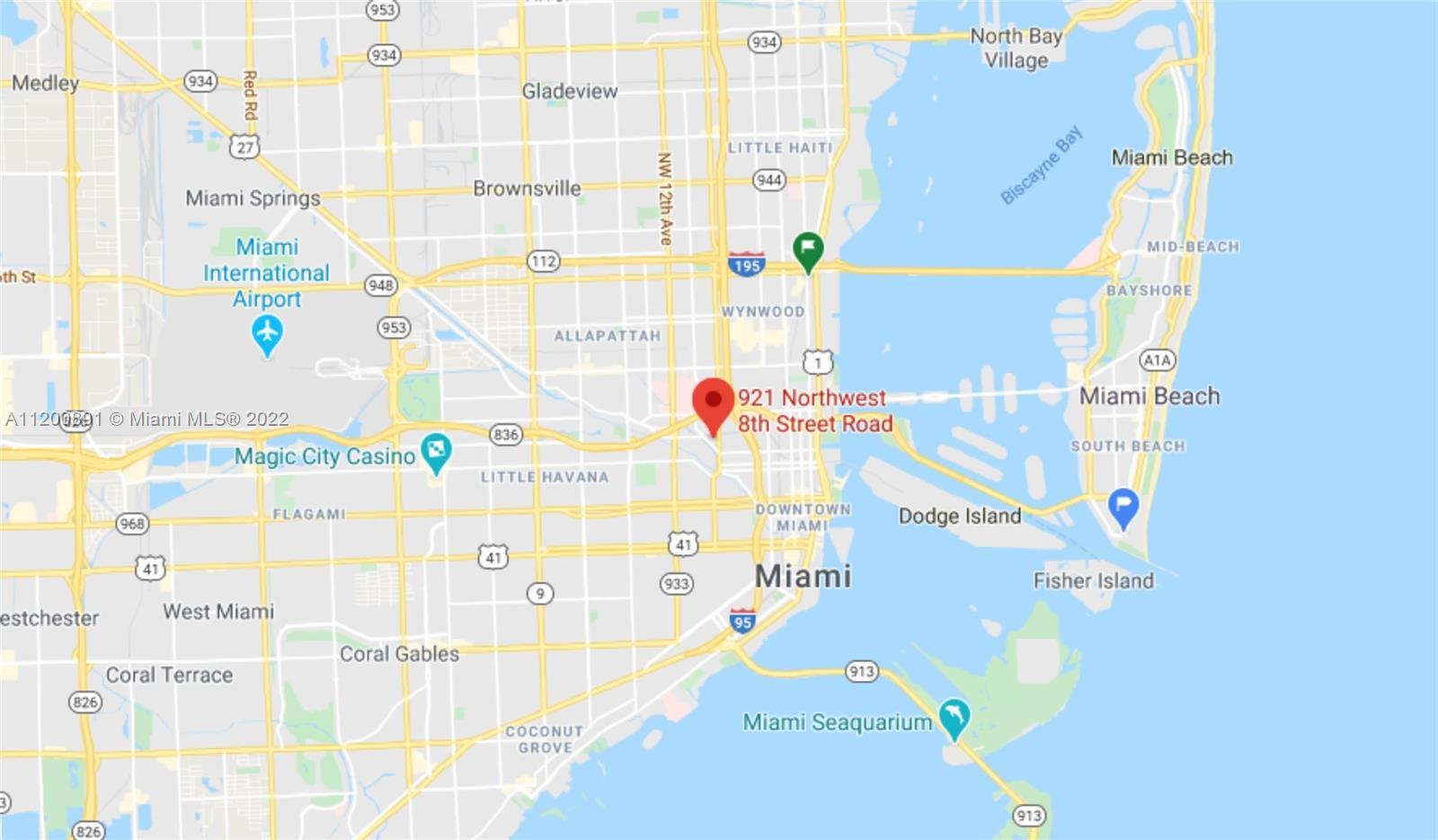 921 NW 8th Street Rd, Miami FL 33136