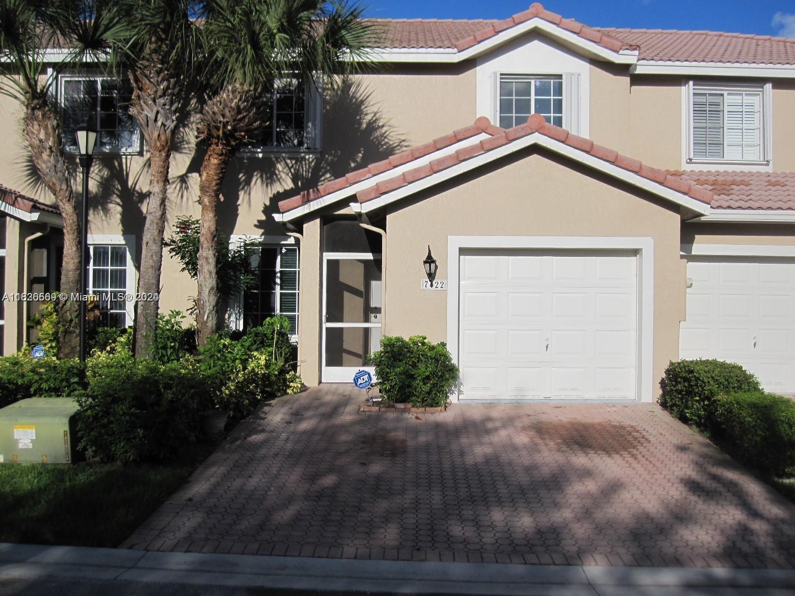 7422 NW 61st Ter # 7422, Parkland FL 33067