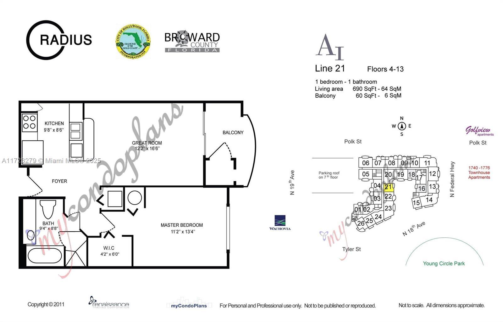 1830 Radius Dr # 421, Hollywood FL 33020 photo 3