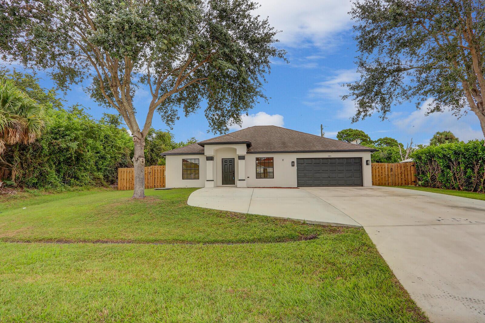 183 SW Ladybug Drive, Port St. Lucie FL 34953