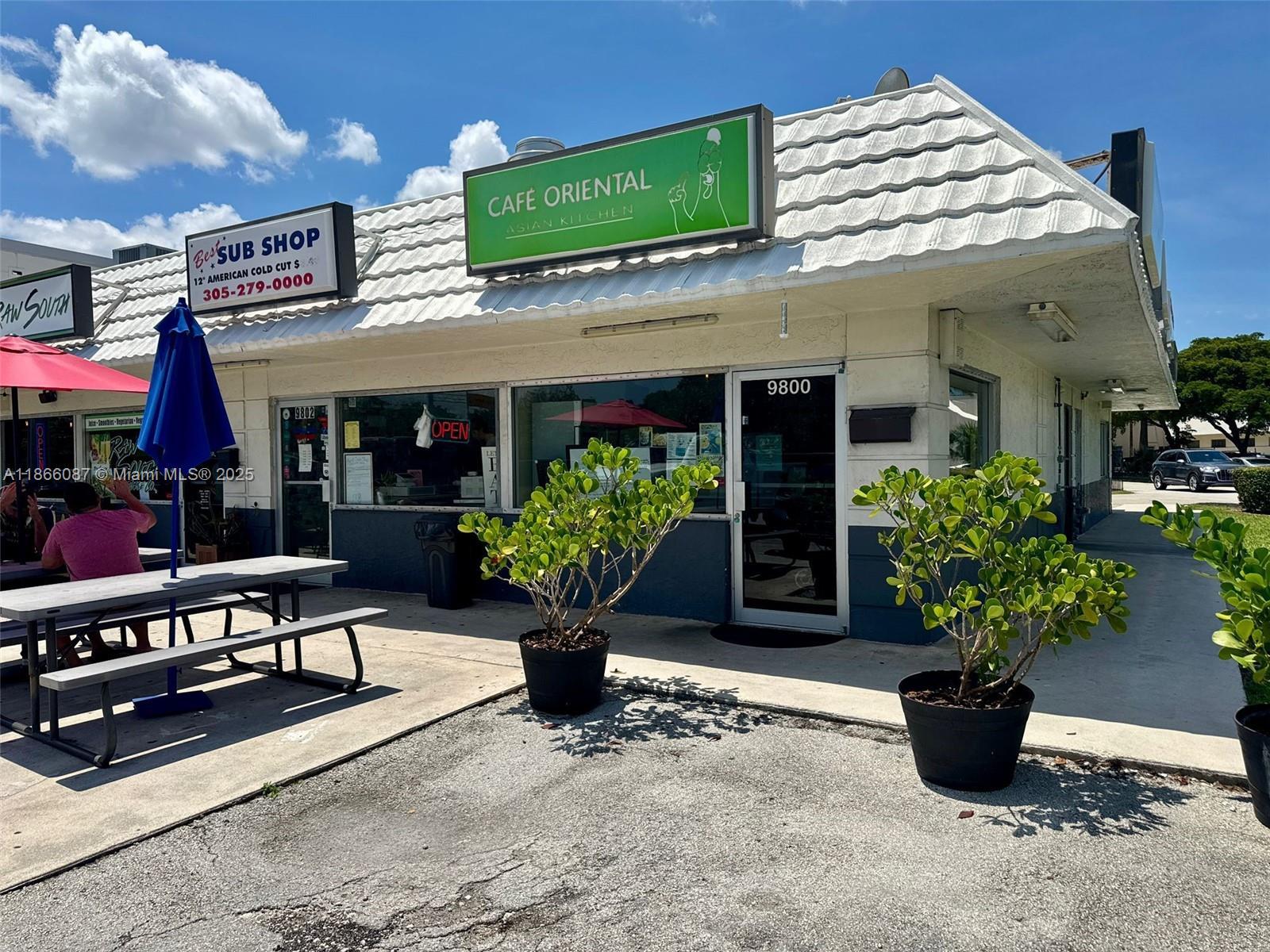 Asian Restaurant With Terrace For Sale Near Dadeland Mall, Kendall FL 33156 photo 2