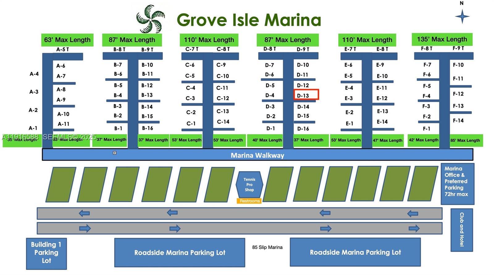 4 Grove Isle Dr. #D-13, Miami FL 33133