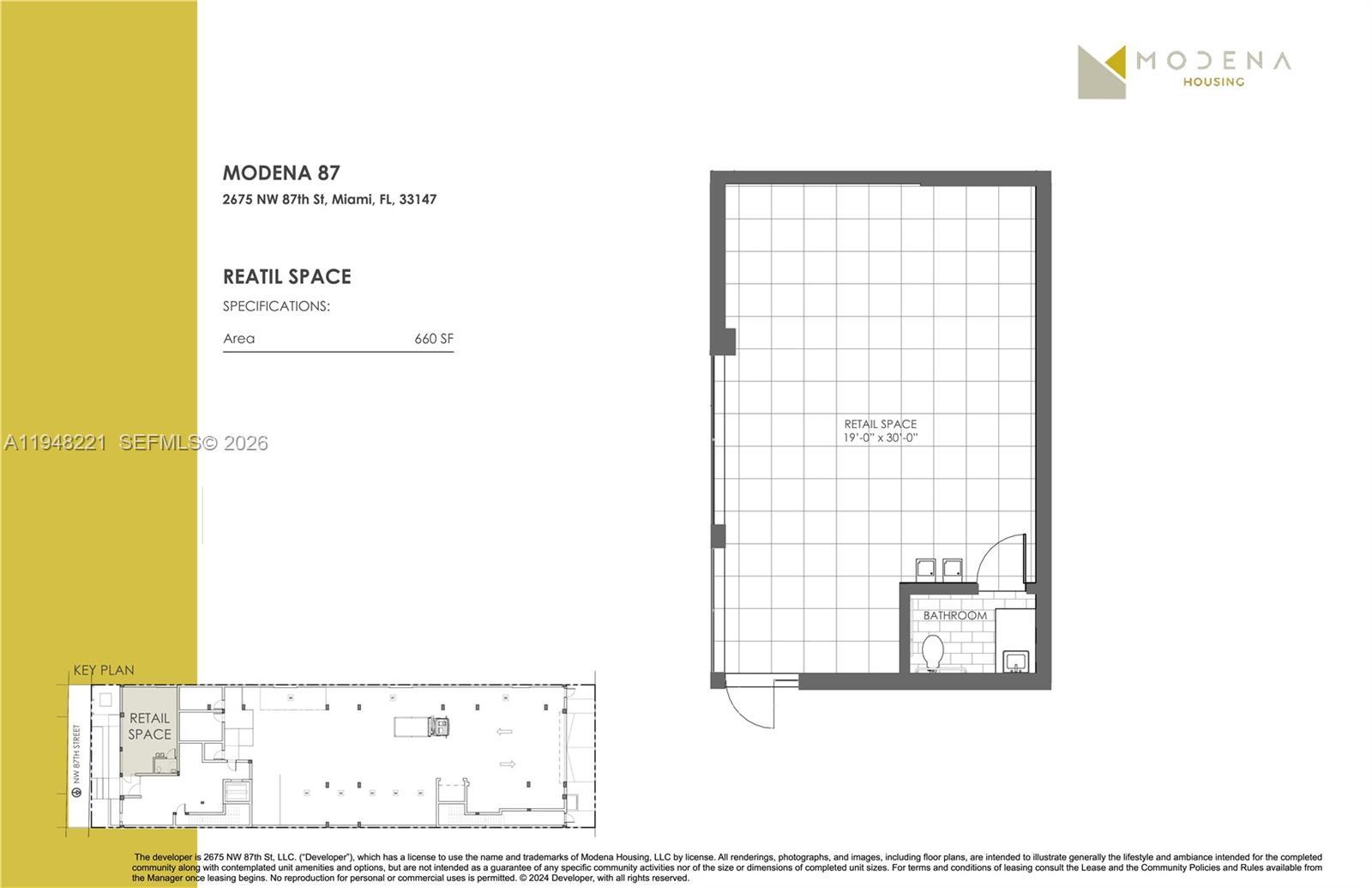 87th St NW 2675 # 101, Miami FL 33147