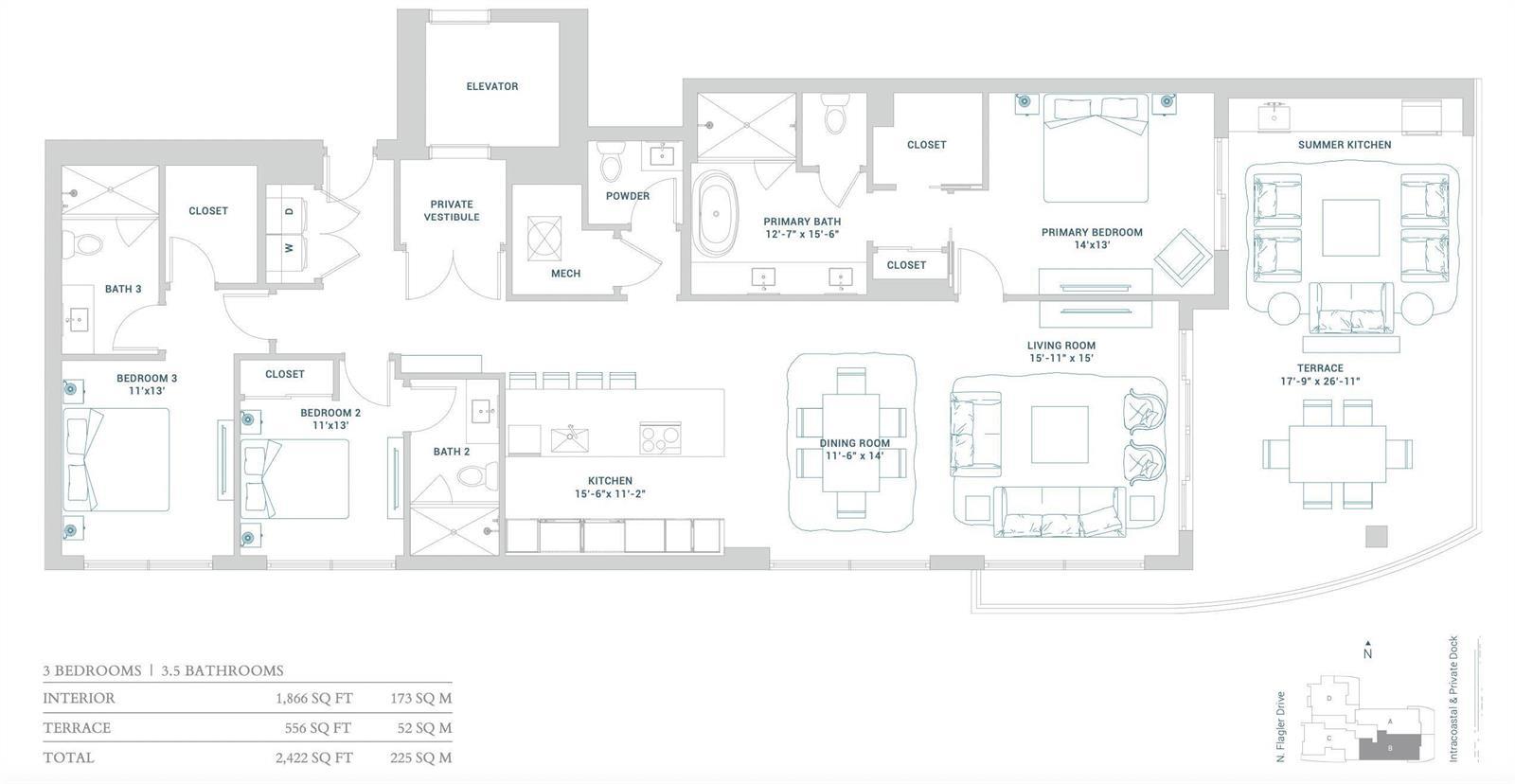 4714 N Flagler Drive # 1402, West Palm Beach FL 33407 photo 2