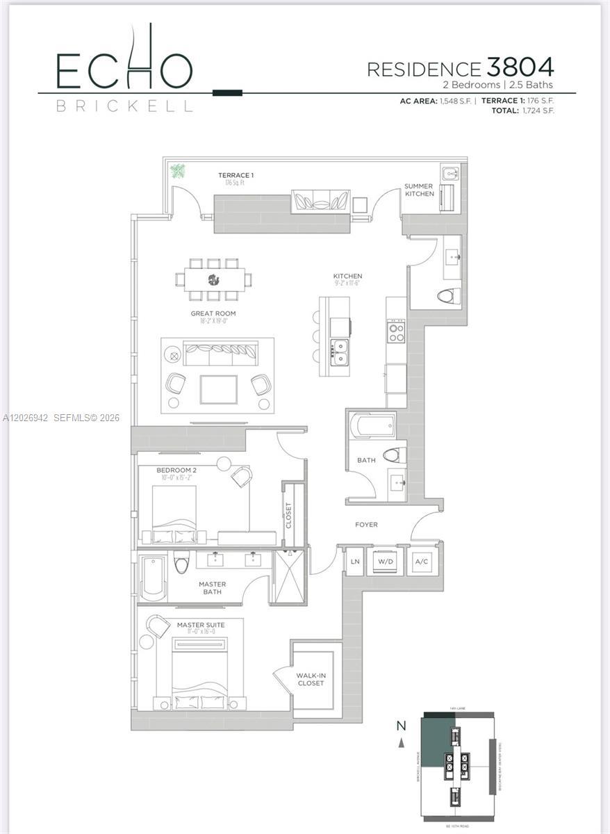 1451 Brickell Ave # 3804, Miami FL 33131 photo 3