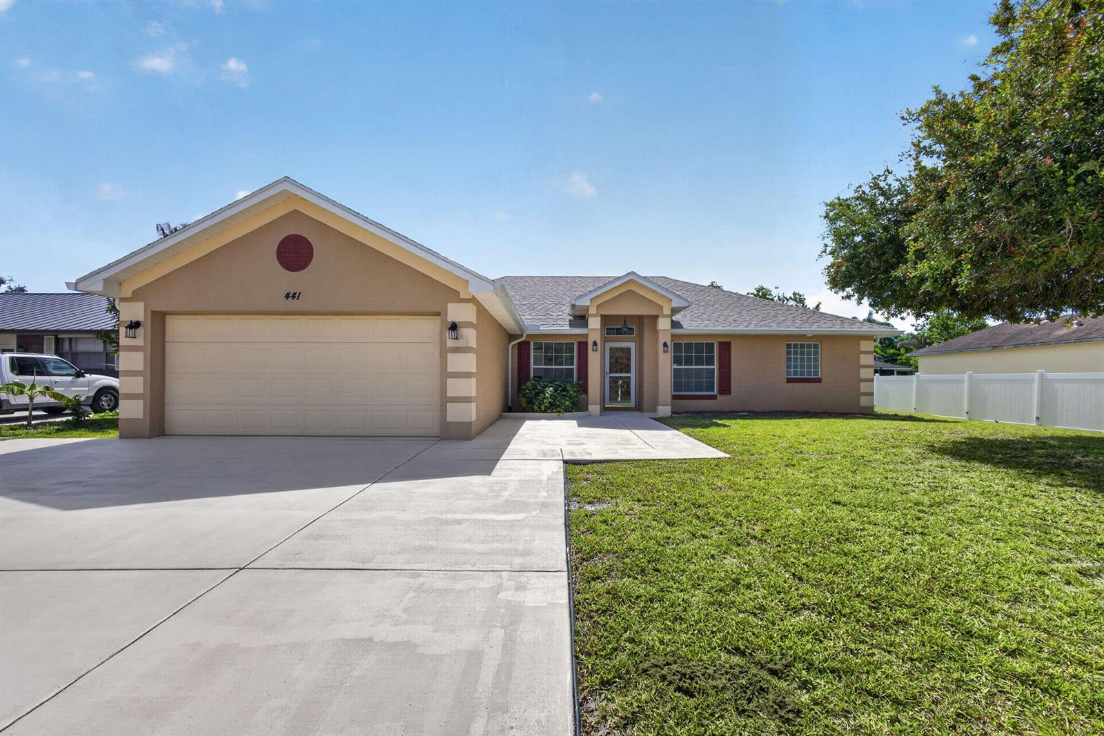 441 SW Doreen Street, Port St. Lucie FL 34983