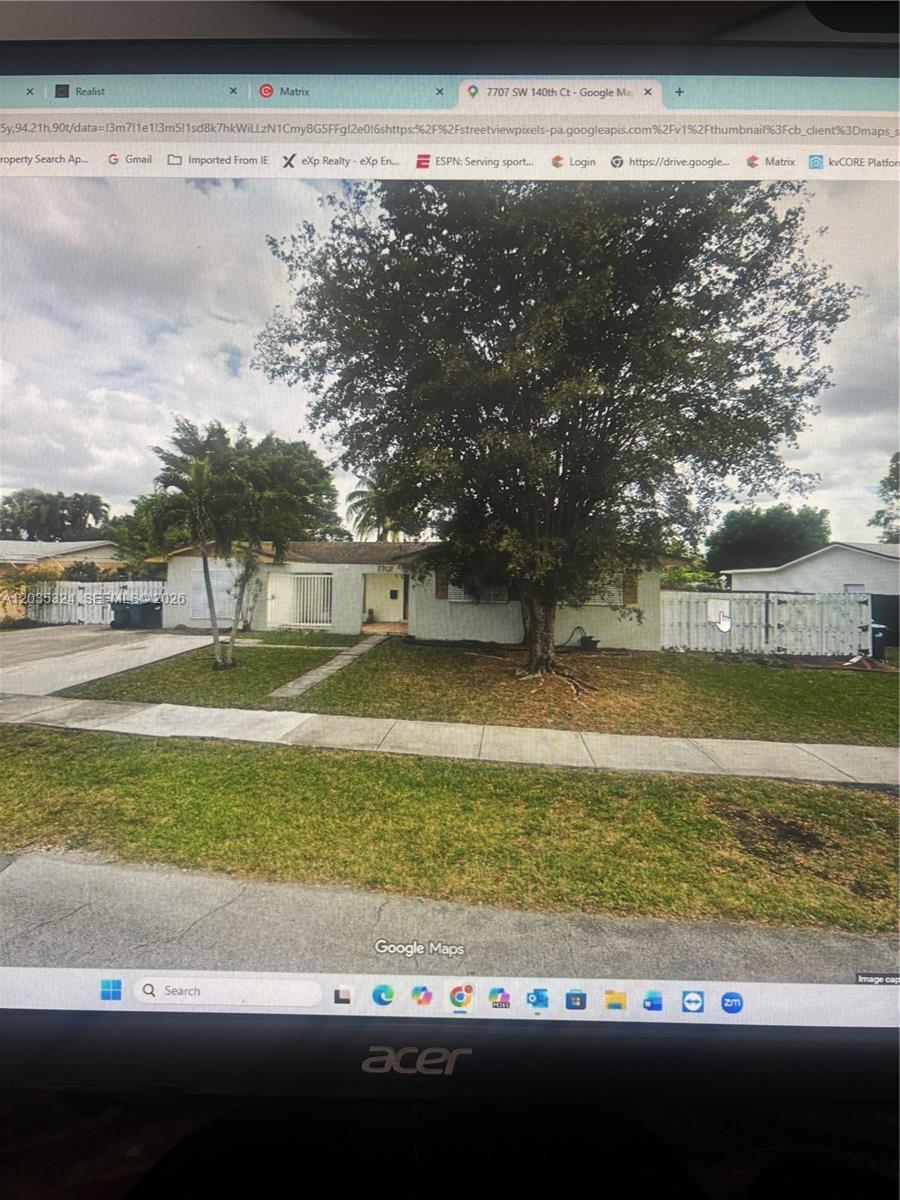 7707 SW 140th Ct, Miami FL 33183