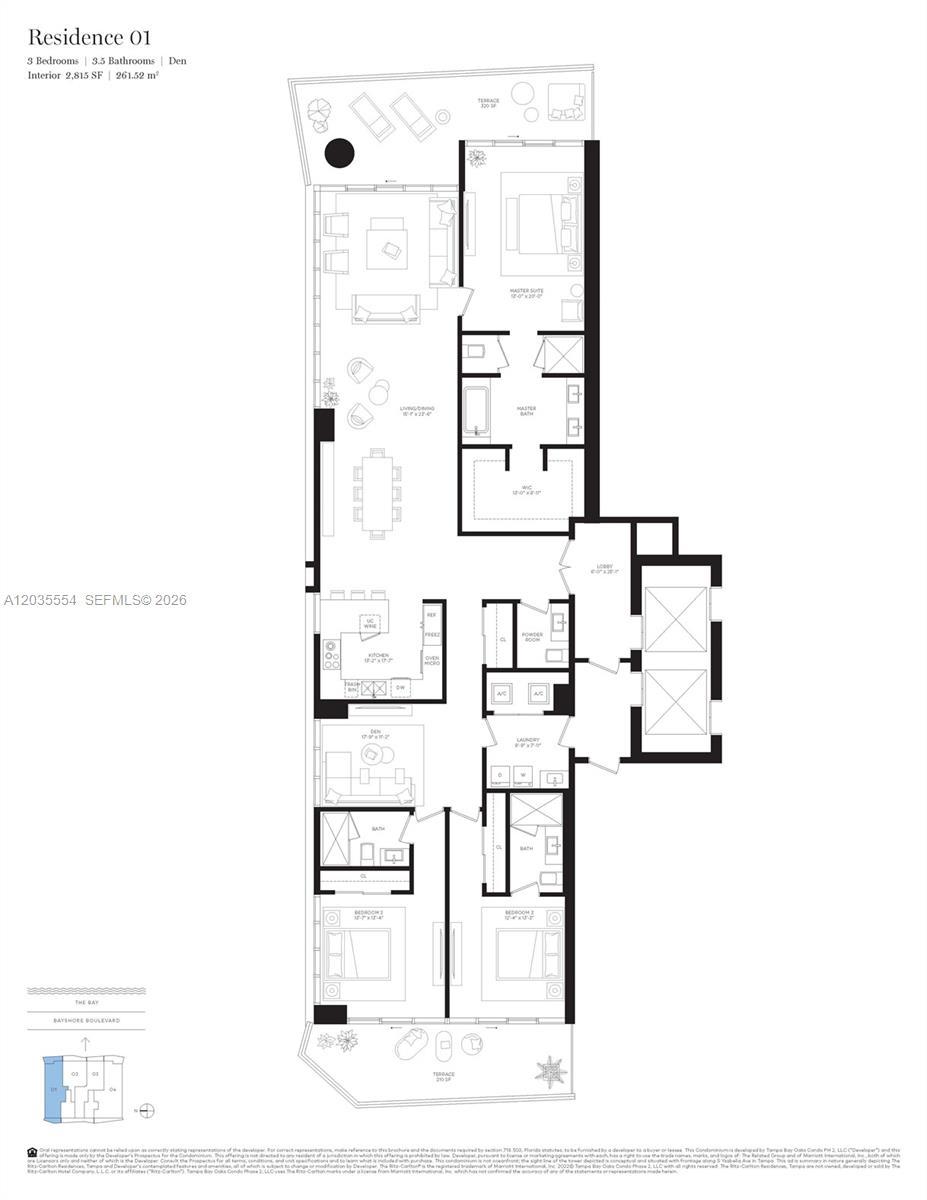 3015 S Ysabella # 1501, Tampa FL 33629 photo 2