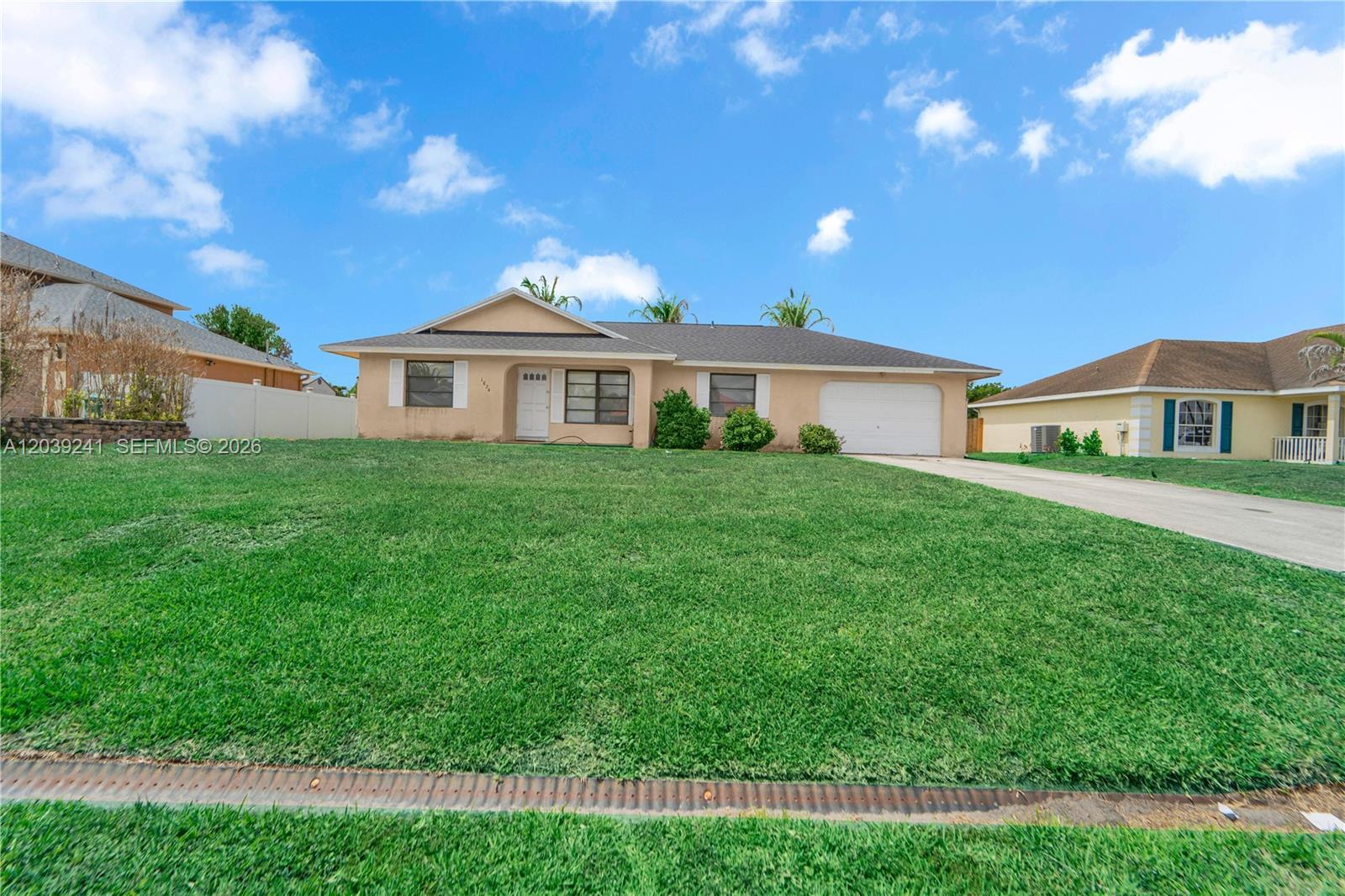 1074 SW Alcantarra, Port St. Lucie FL 34953