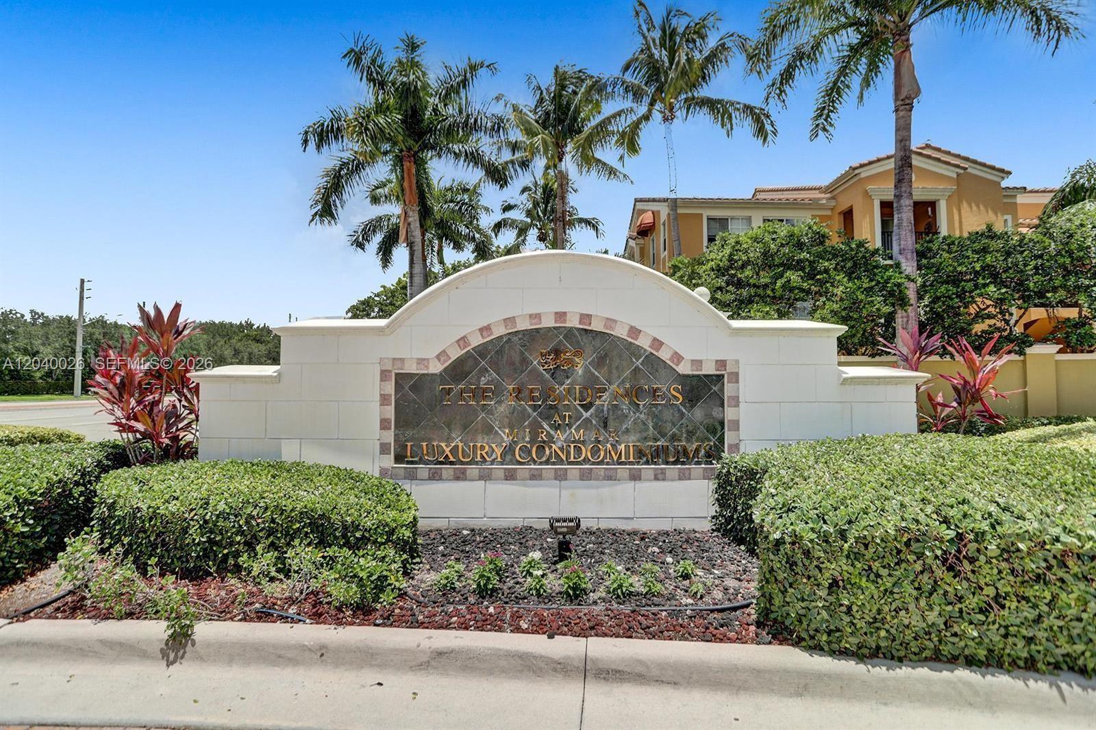 2240 E Preserve Way # 104, Miramar FL 33025