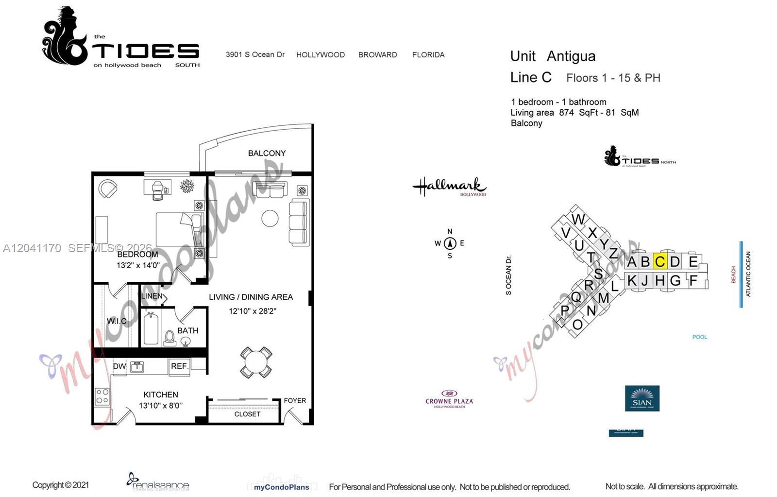 3901 S Ocean Dr # 8C, Hollywood FL 33019 photo 2