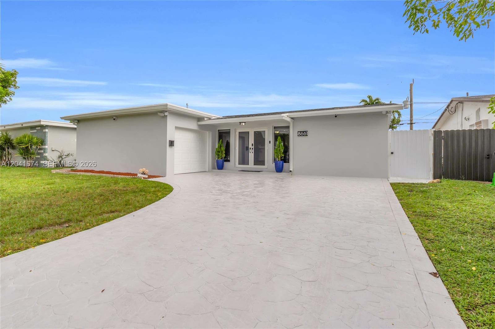 8661 NW 20th Ct, Sunrise FL 33322
