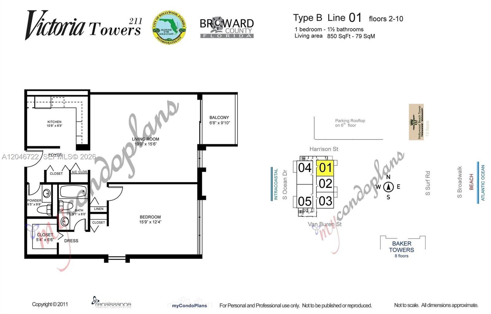 211 S Ocean Dr # 501, Hollywood FL 33019 photo 5