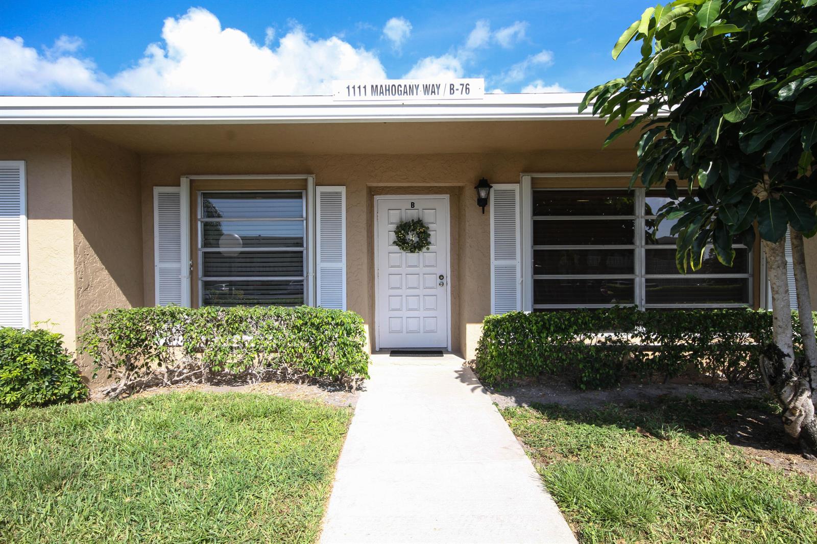 1111 Mahogany Way # 76b, Delray Beach FL 33445