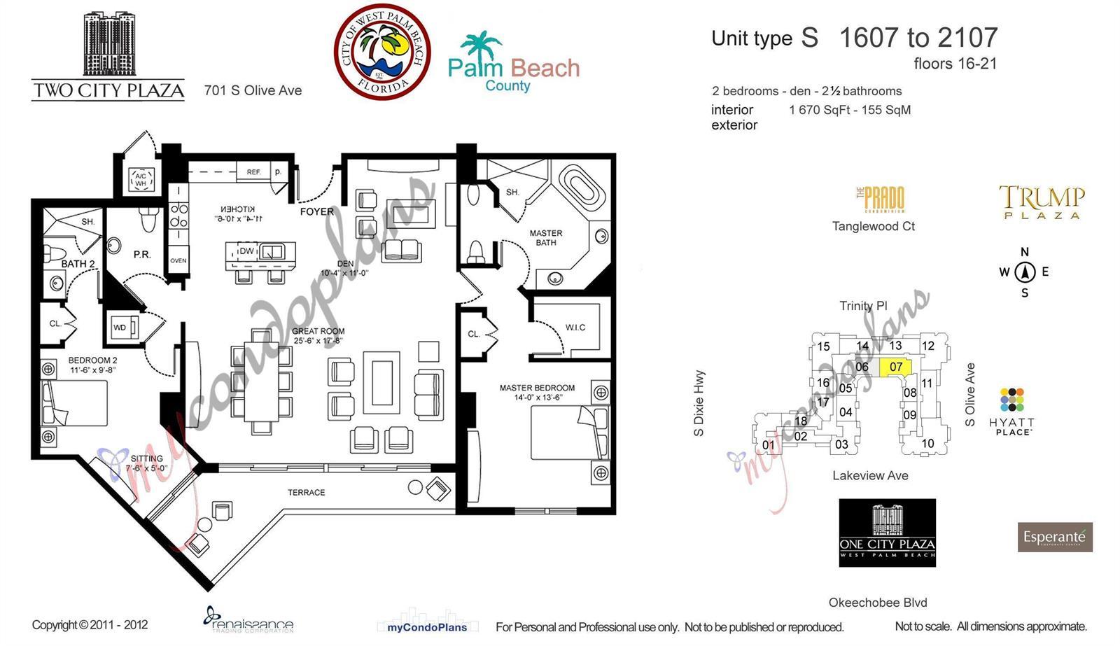 701 S Olive Avenue # 1807, West Palm Beach FL 33401 photo 2