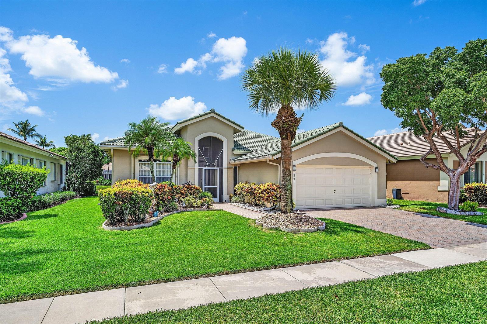 8891 Via Tuscany Drive, Boynton Beach FL 33472 photo 2