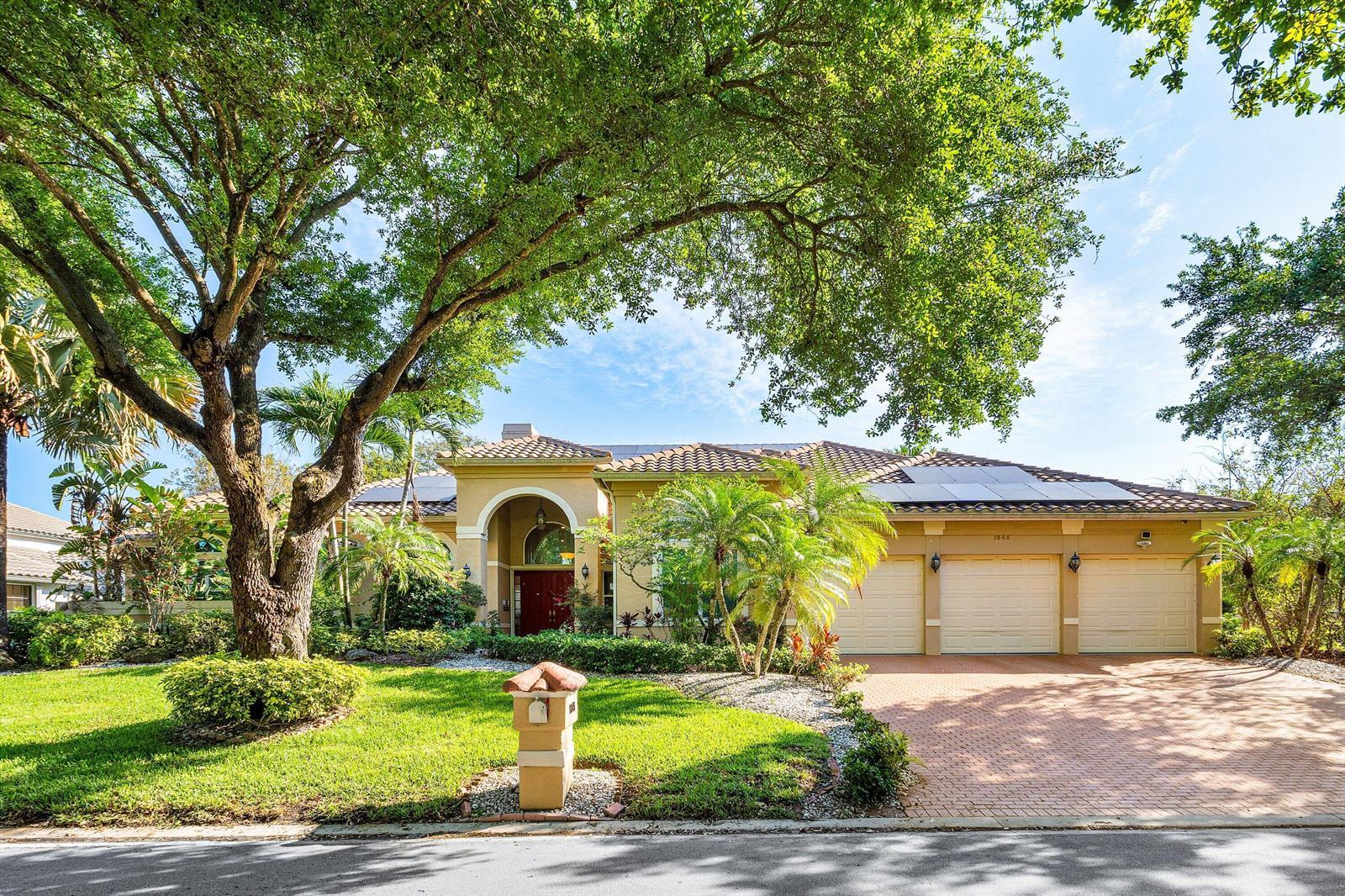1845 EAGLE TRACE Boulevard, Coral Springs FL 33071