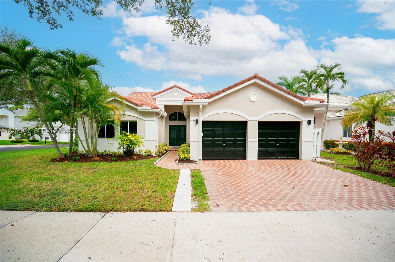 1357 Camellia Ln, Weston FL 33326