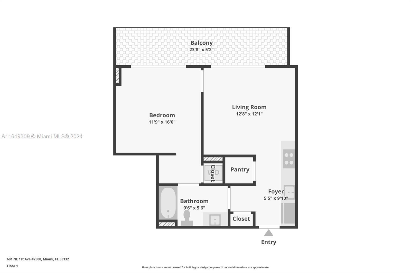 601 NE 1st Avenue # 2809, Miami FL 33132 photo 3