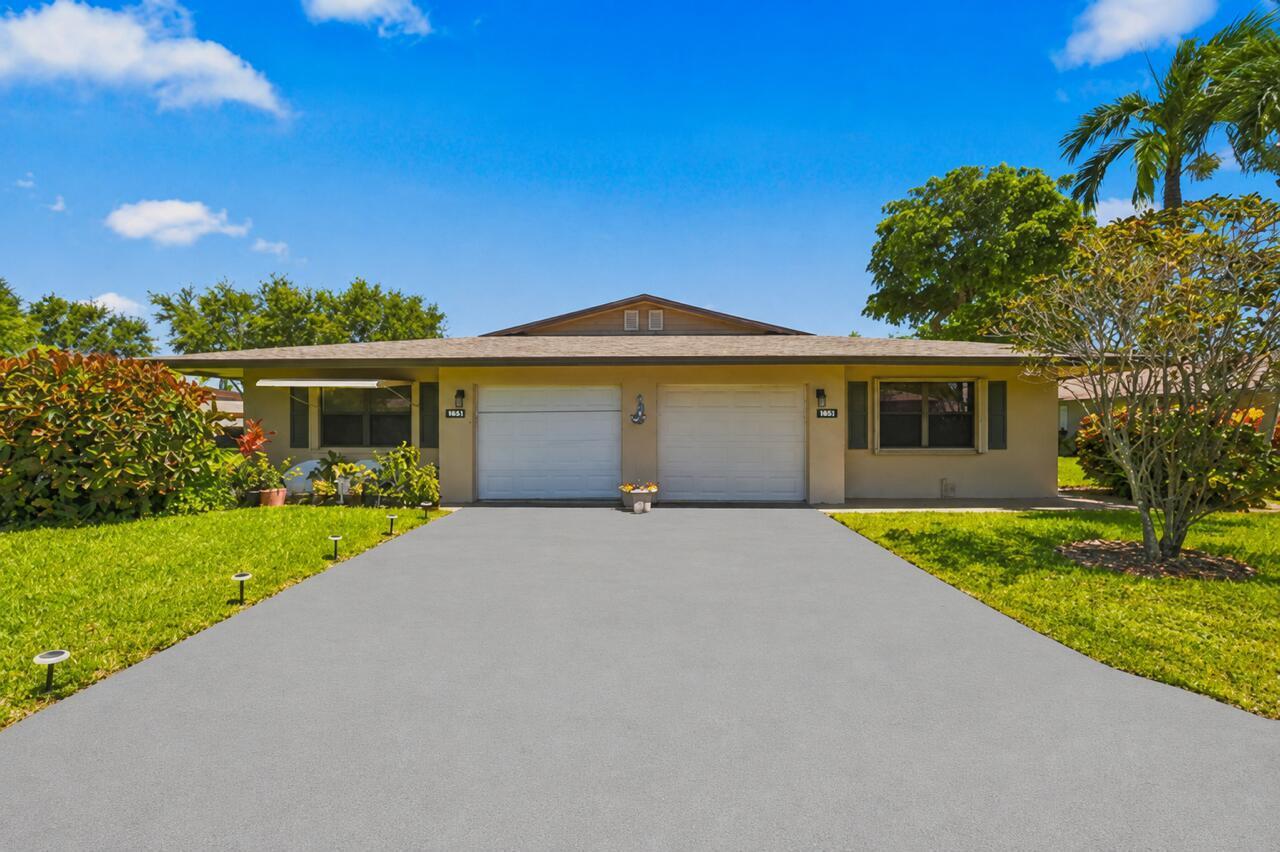 1651 Palmland Drive, Boynton Beach FL 33436