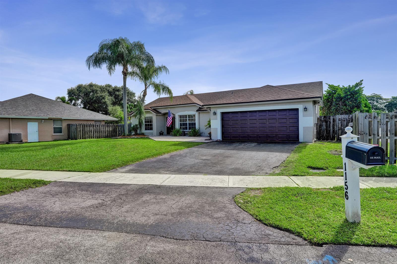 1156 SW 149TH Lane, Sunrise FL 33326