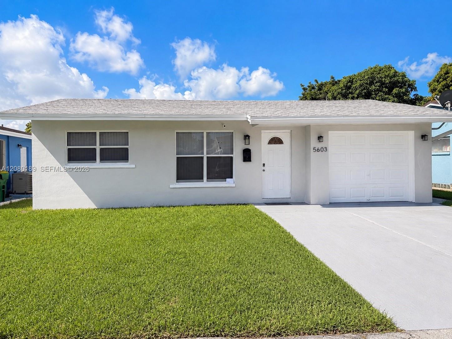 5603 NW 48th Ter, Tamarac FL 33319