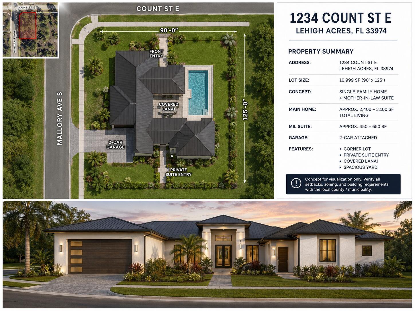 1234 COUNT Street E, Lehigh Acres FL 33974 photo 2