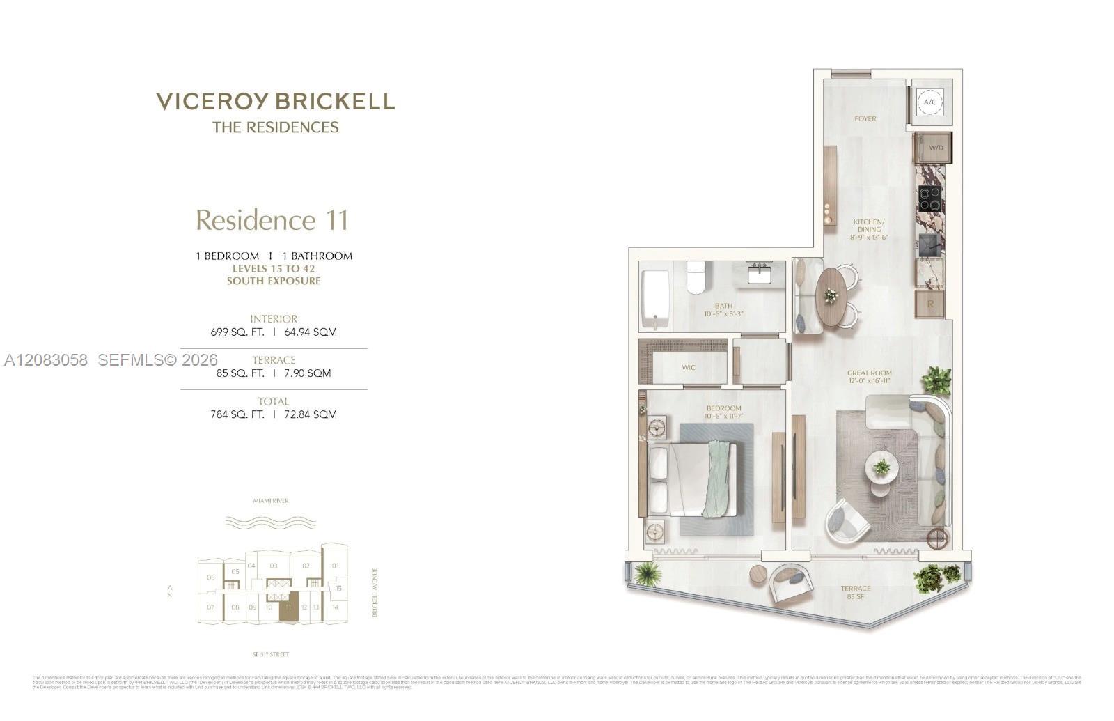 77 SE 5TH # 1611, Miami FL 33131 photo 3