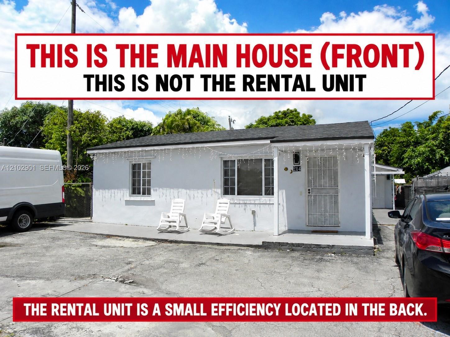 214 NW 49th Ave rear, Miami FL 33126