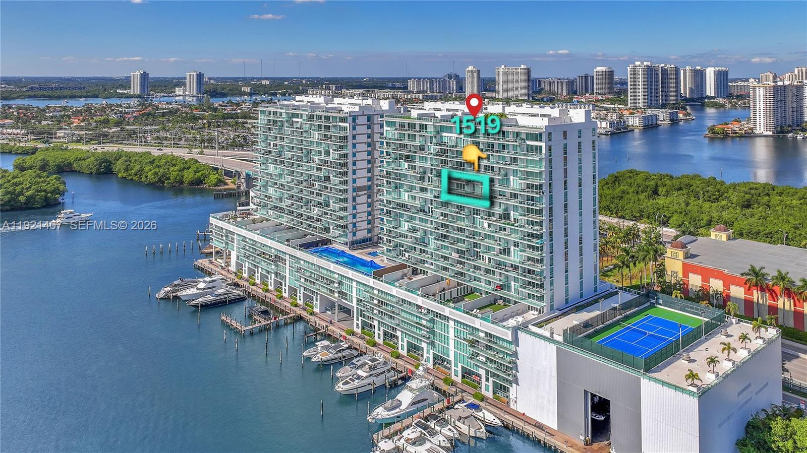 400 Sunny Isles Blvd (2 Parkings) # 1519, Sunny Isles Beach FL 33160