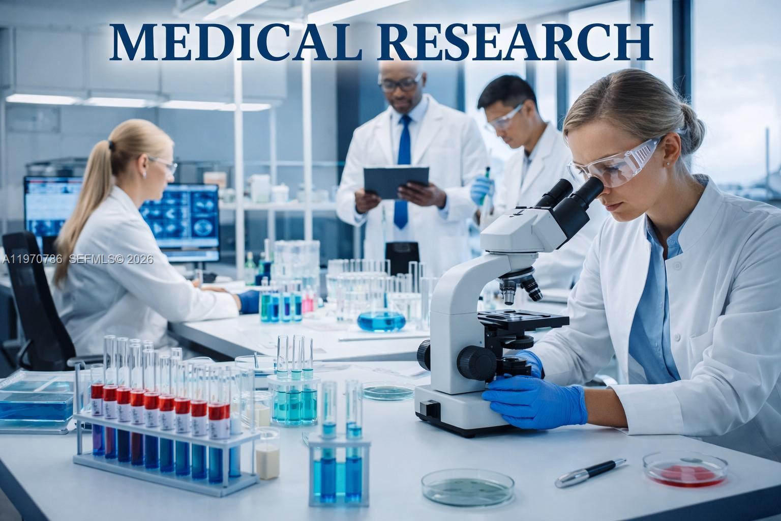 Medical Research For Sale in South Miami, South Miami FL 33155