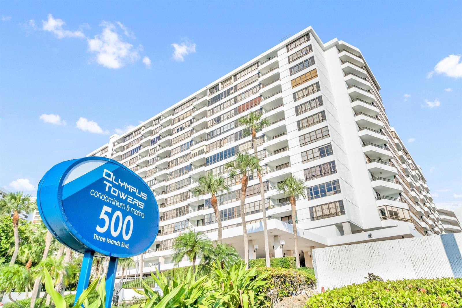 500 Three Islands Boulevard # 109, Hallandale Beach FL 33009
