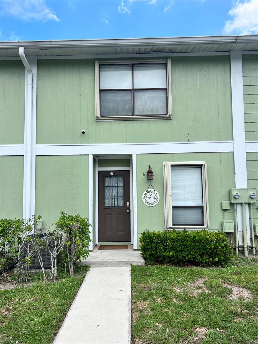 778 HILL Drive # D, West Palm Beach FL 33415