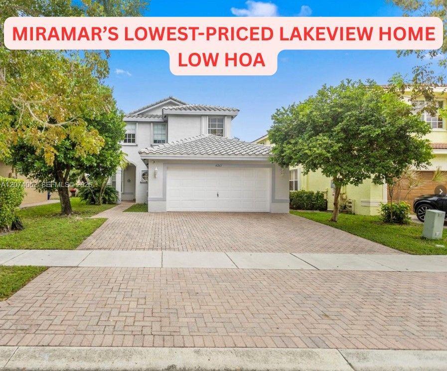 4261 SW 126th Ave, Miramar FL 33027