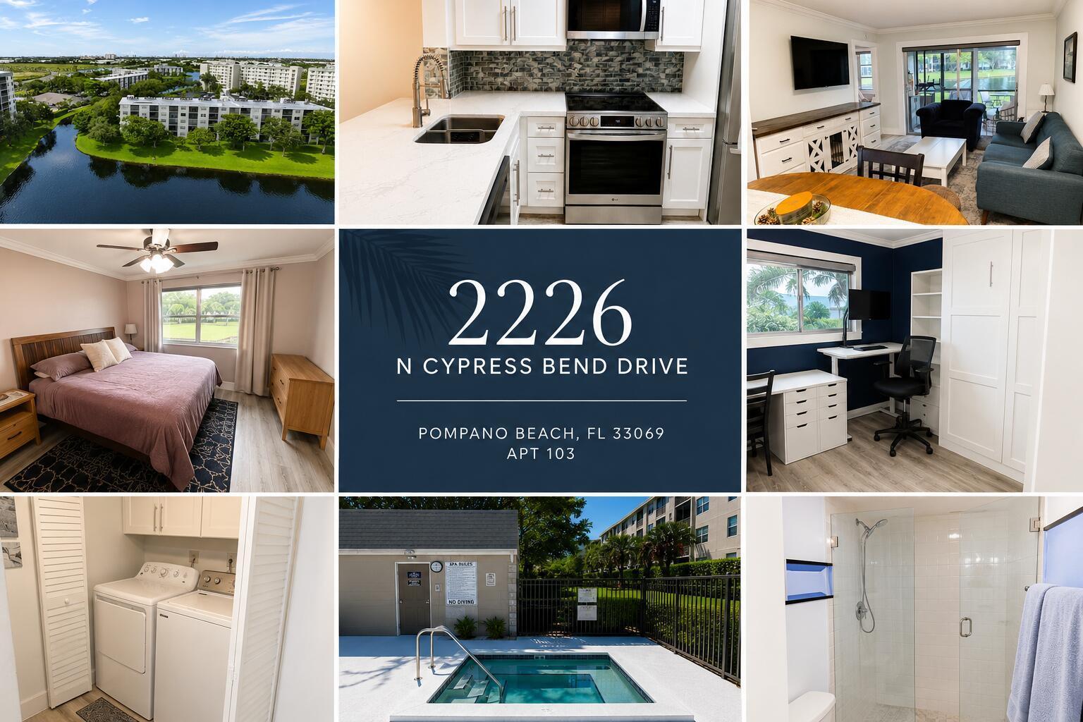 2226 N CYPRESS BEND Drive # 103, Pompano Beach FL 33069