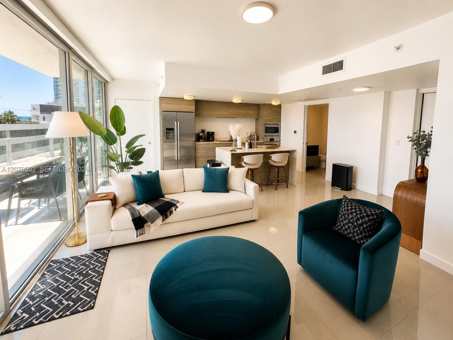 1 Bed 1 Bath Residential Lease in Miami Beach