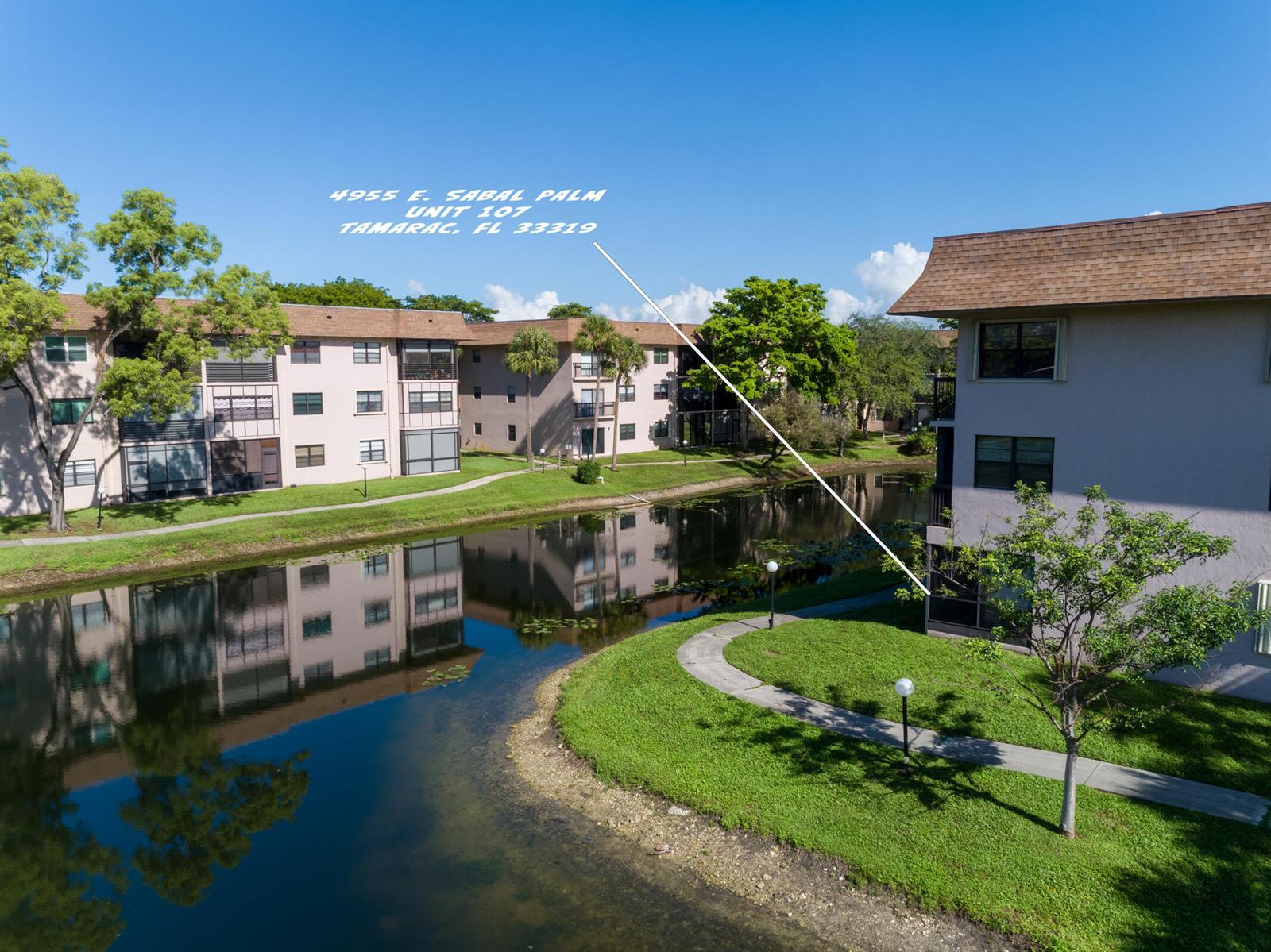 4955 E SABAL PALM Boulevard # 107, Tamarac FL 33319