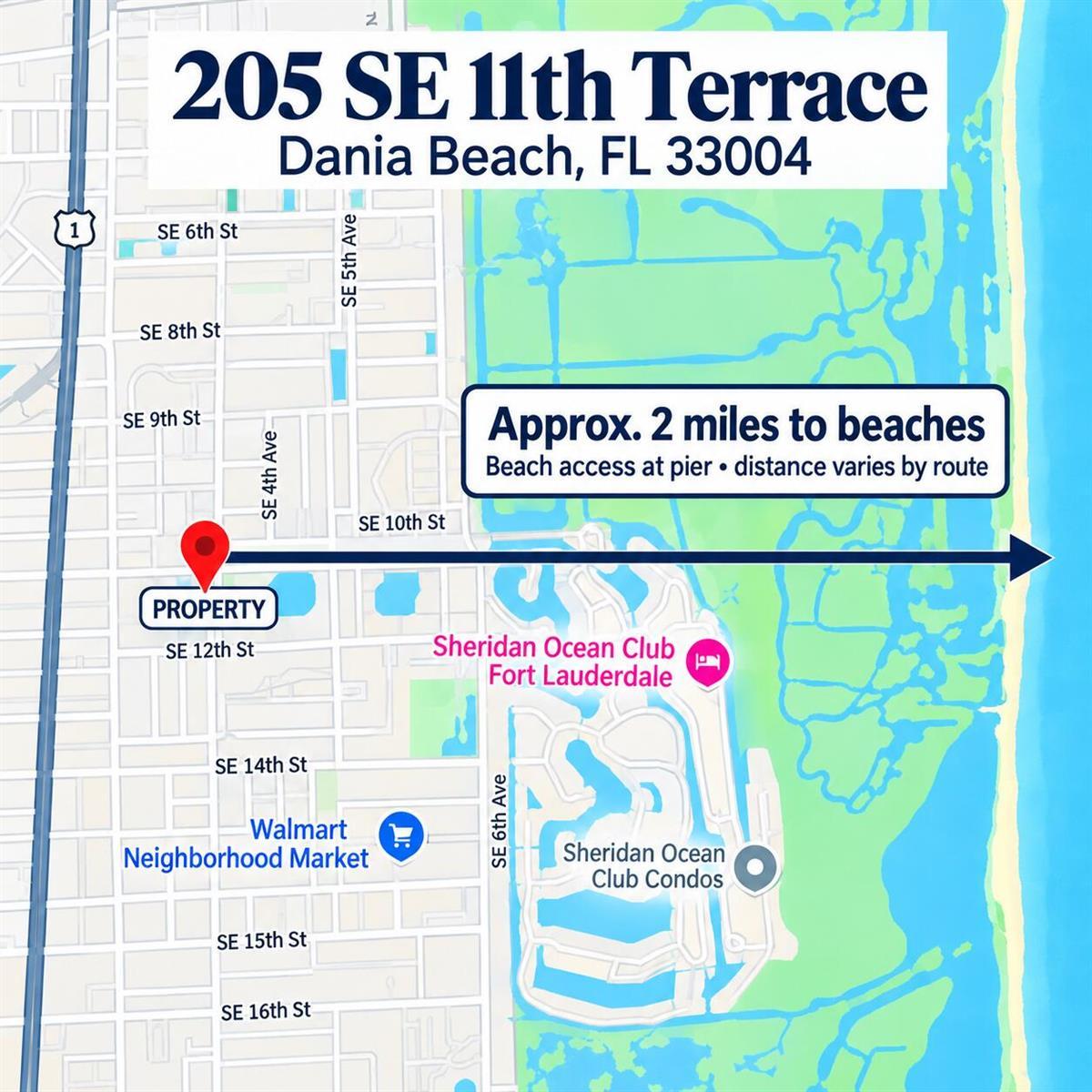 205 SE 11th Terrace, Dania Beach FL 33004