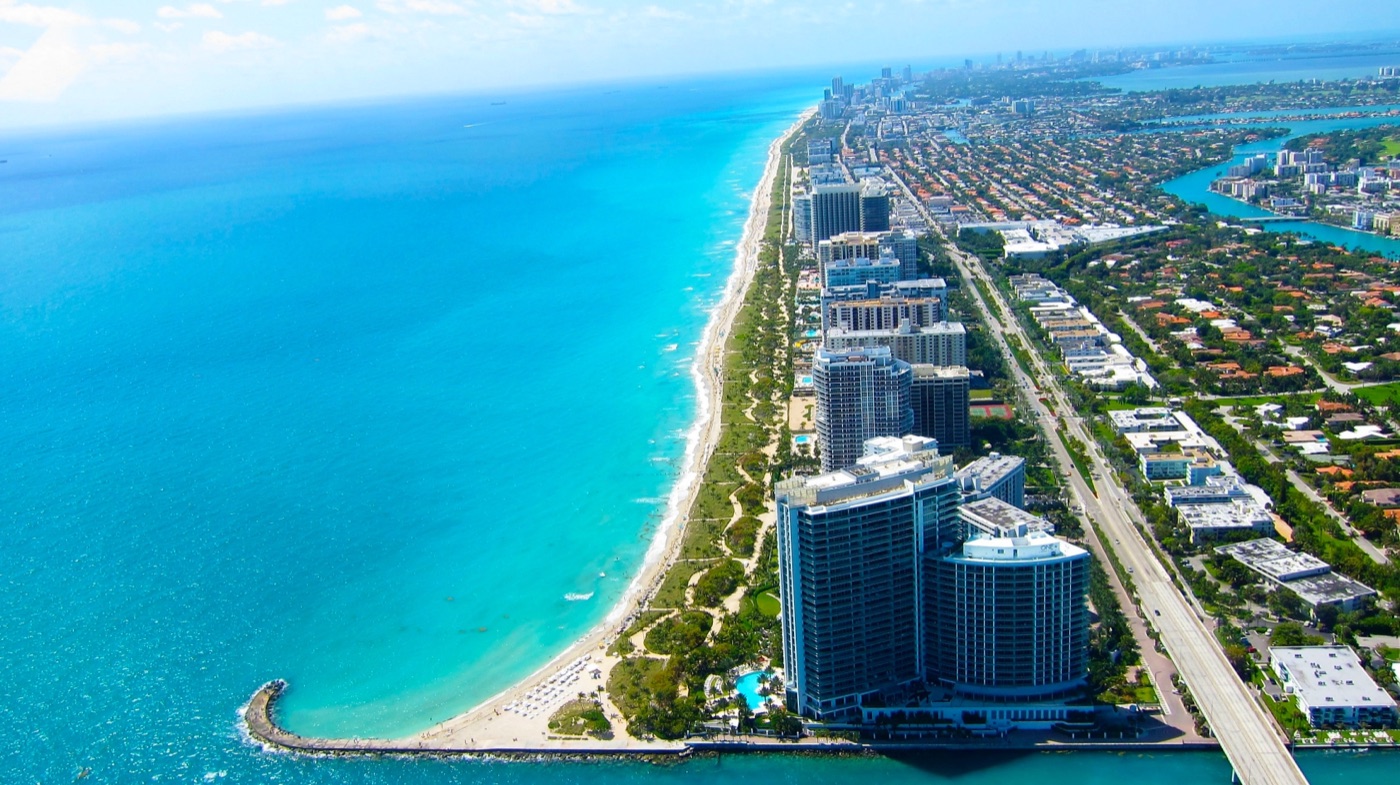 Bal Harbour beachfront next to Bay Harbor Islands